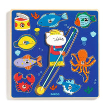 Laden Sie das Bild in den Galerie-Viewer, Holzpuzzle 2in1 Puzz &amp; Fish Color