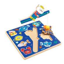 Laden Sie das Bild in den Galerie-Viewer, Holzpuzzle 2in1 Puzz &amp; Fish Color