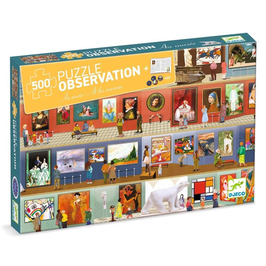 Wimmel-Puzzle "Museum" 500-teilig