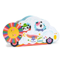 Laden Sie das Bild in den Galerie-Viewer, Puzzle Wolkenauto 16-teilig