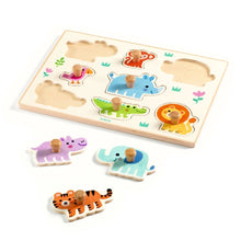 Laden Sie das Bild in den Galerie-Viewer, Steckpuzzle Hippo&#39;n&#39;Co
