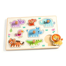 Laden Sie das Bild in den Galerie-Viewer, Steckpuzzle Hippo&#39;n&#39;Co