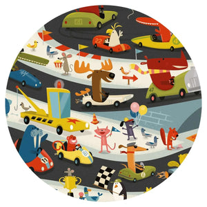 Wimmel-Puzzle "Auto Ralley" 54-teilig