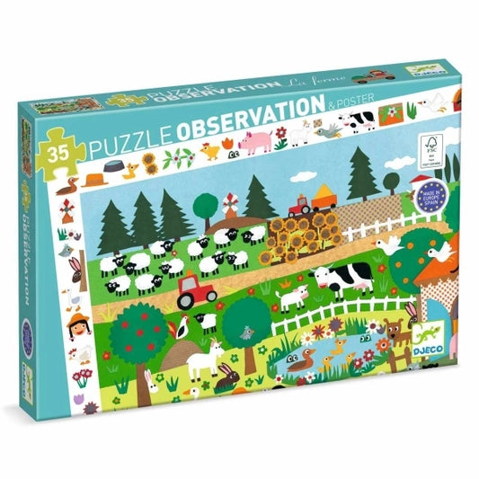 Wimmel-Puzzle "Bauernhof" 35-teilig