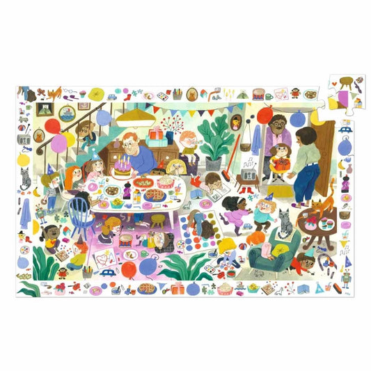 Wimmel-Puzzle "Geburtstag" 54-teilig