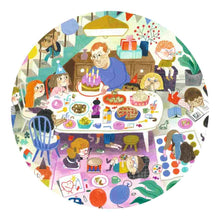 Laden Sie das Bild in den Galerie-Viewer, Wimmel-Puzzle &quot;Geburtstag&quot; 54-teilig