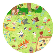 Laden Sie das Bild in den Galerie-Viewer, Wimmel-Puzzle "Spielplatz" 35-teilig