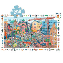 Laden Sie das Bild in den Galerie-Viewer, Wimmel-Puzzle "Stadt" 200-teilig