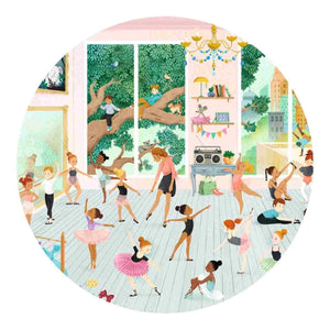 Wimmel-Puzzle "Tanzschule" 100-teilig