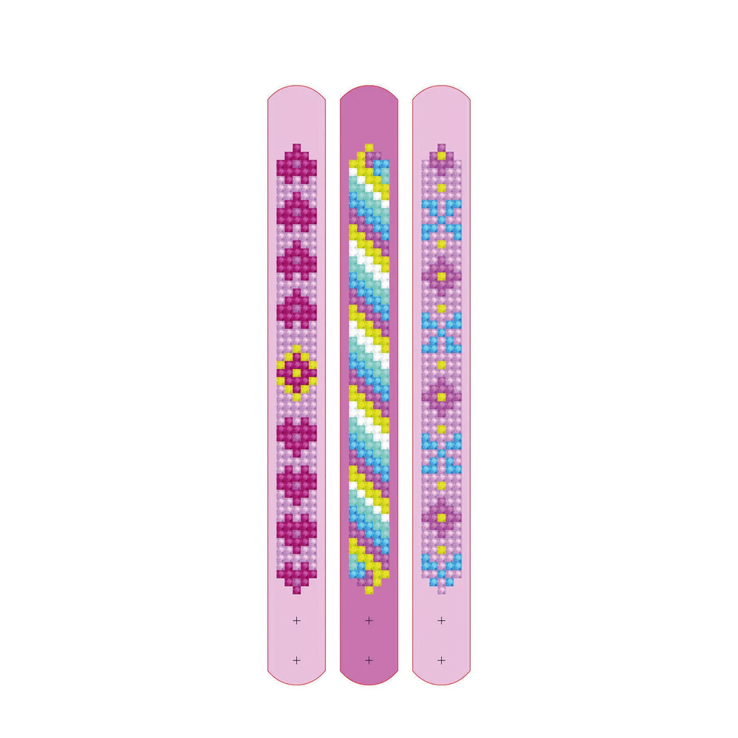 Diamond Painting Armbänder Pink