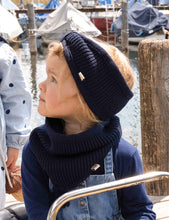Laden Sie das Bild in den Galerie-Viewer, Stirnband Ella Tiefseeblau