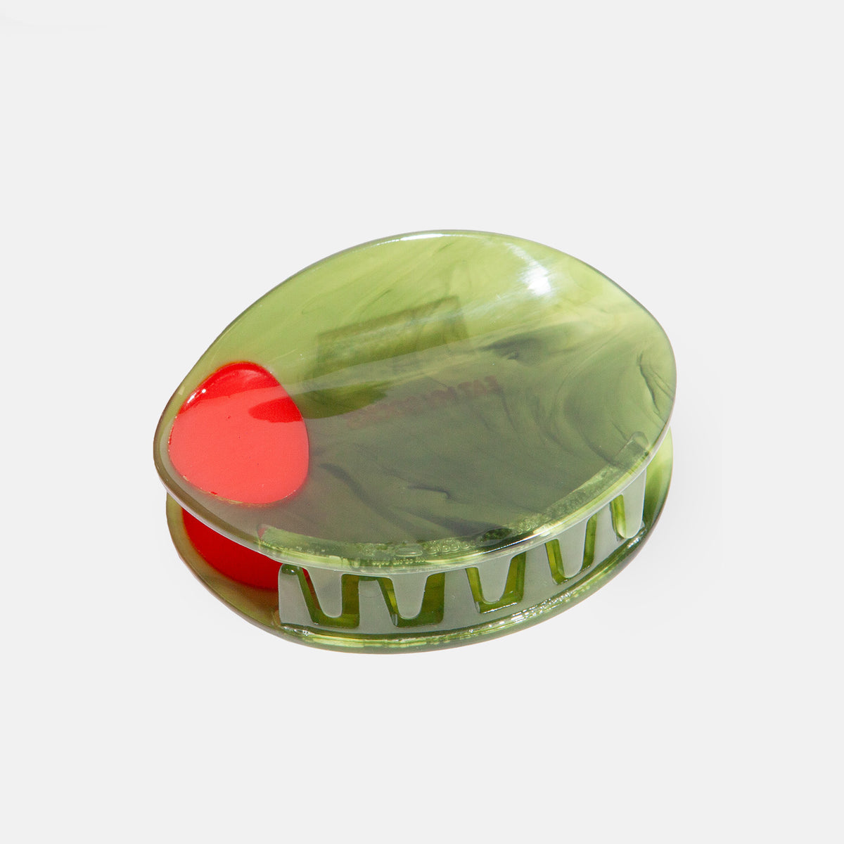Haarklammer Olive