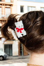 Laden Sie das Bild in den Galerie-Viewer, Haarklammer Vintage Katze