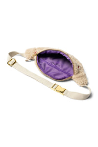 Ecru Hearts Teddy Mini Hipbag