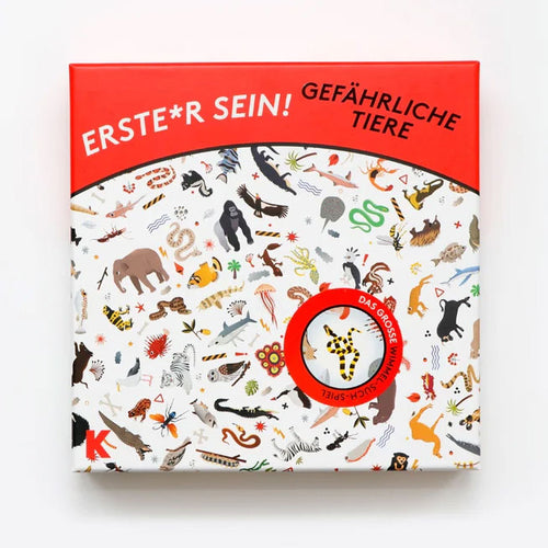 Erster sein! Gefährliche Tiere Wimmel-Such-Spiel