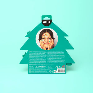 Gesichtsticker Ho Ho Ho