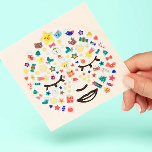 Gesichtsticker Ho Ho Ho
