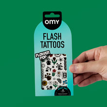 Laden Sie das Bild in den Galerie-Viewer, Flash Tattoos Flower Pop