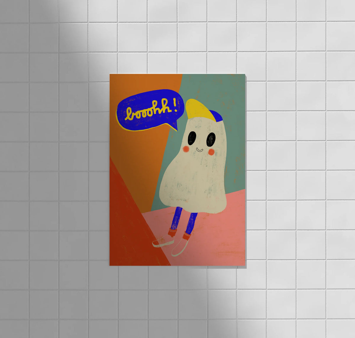 Postkarte "booohh!"
