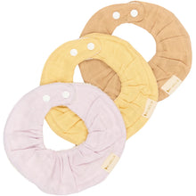 Laden Sie das Bild in den Galerie-Viewer, 3er Set Ruffle Bib Star Dust