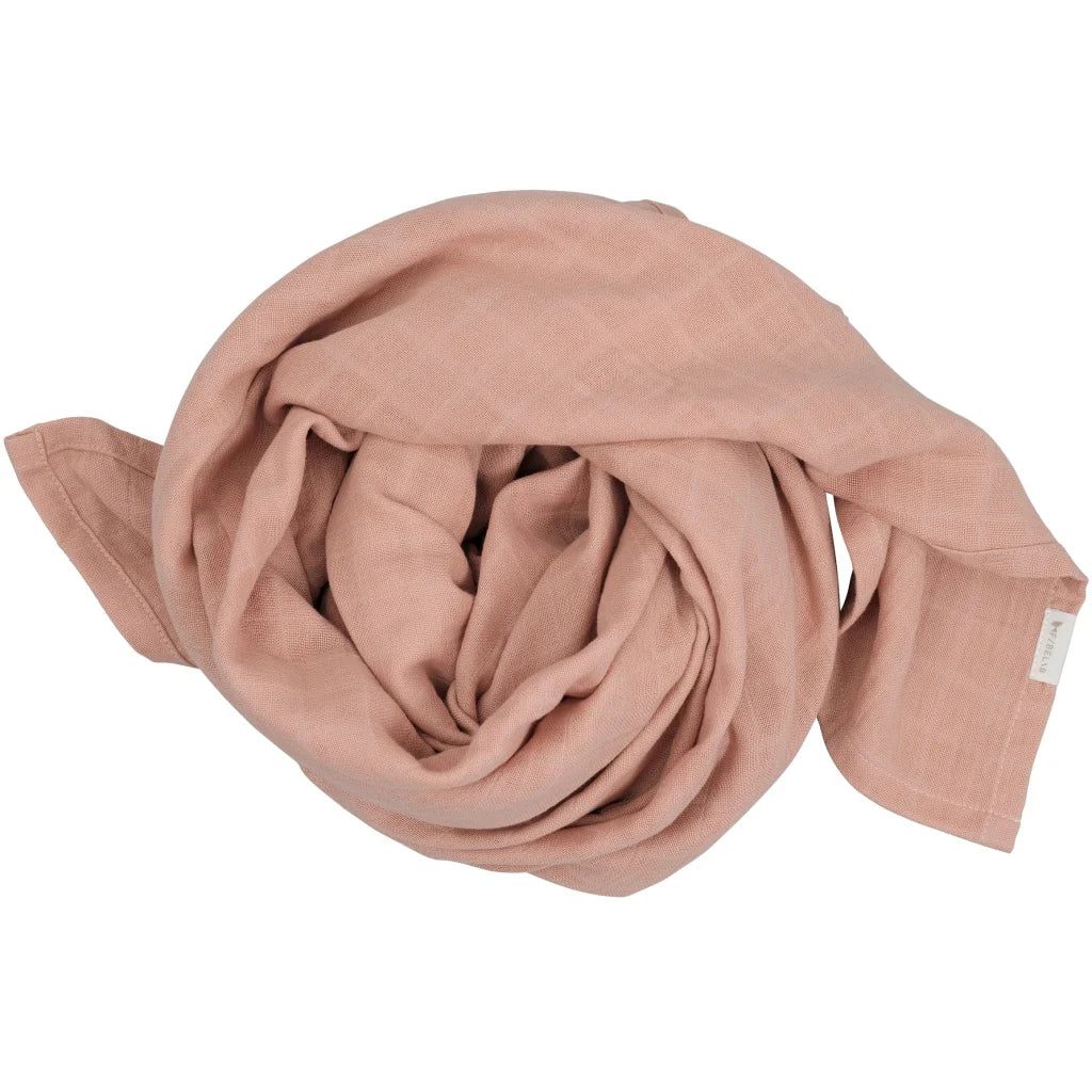 Musselin Swaddle Old Rose
