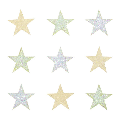 Dekosticker Glitzersterne Nordic Stars