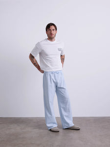 BLUE Vichykaro Hose Unisex