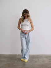 Laden Sie das Bild in den Galerie-Viewer, BLUE Vichykaro Hose Unisex