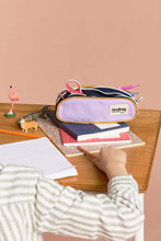 Laden Sie das Bild in den Galerie-Viewer, Federmäppchen Malo Tricolore Lila