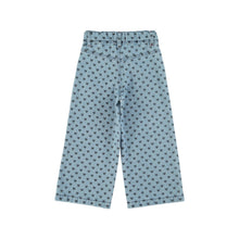 Laden Sie das Bild in den Galerie-Viewer, Hose Washed blue denim black hearts