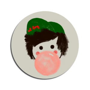 Button "Oh Boy"