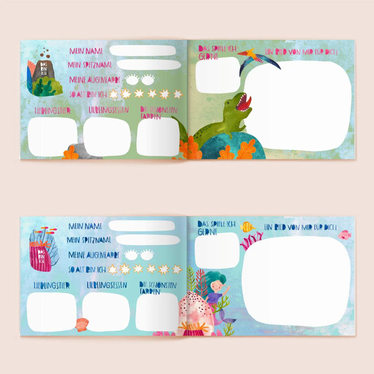 Kindergarten Freundebuch "Meine Freundinnen und Freunde"