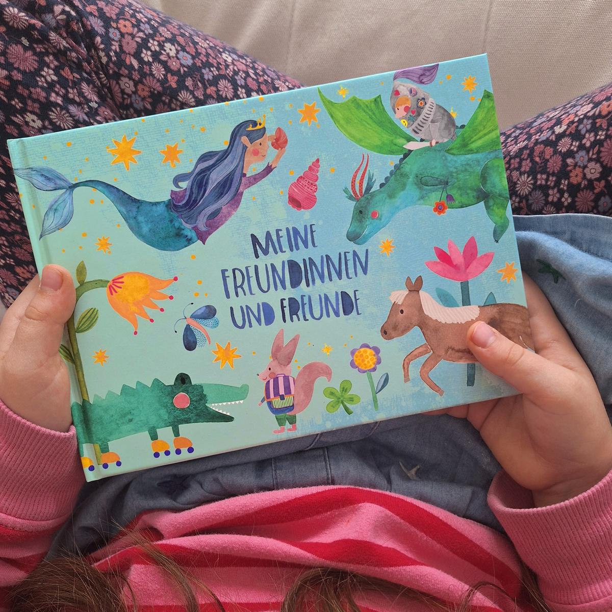 Schule Freundebuch "Meine Freundinnen und Freunde"
