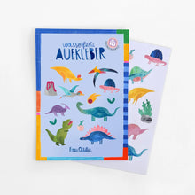 Laden Sie das Bild in den Galerie-Viewer, Spülmaschinenfeste Sticker *Dinos*