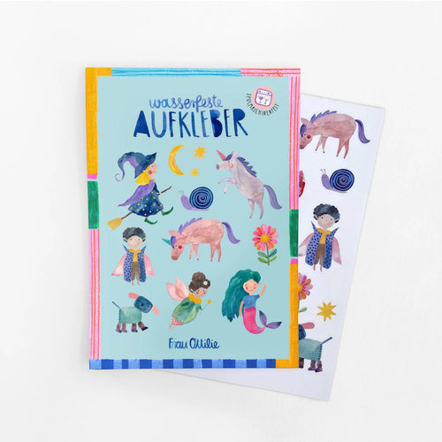 Spülmaschinenfeste Sticker *Fantastische Wesen*