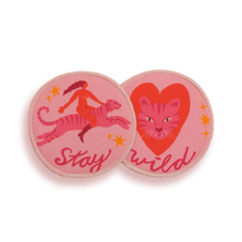 Laden Sie das Bild in den Galerie-Viewer, Waschbare Stilleinlagen Stay Wild 3er Pack