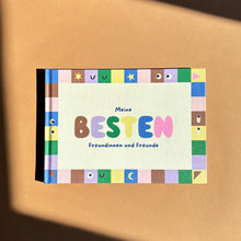 Laden Sie das Bild in den Galerie-Viewer, Freundebuch "Meine besten Freundinnen und Freunde"