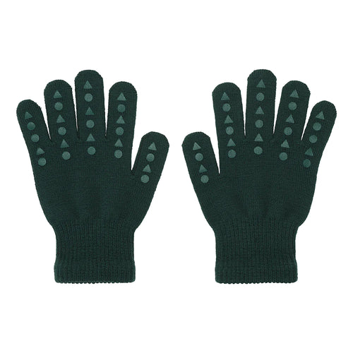 Fingerhandschuhe Merinowolle Forest Green