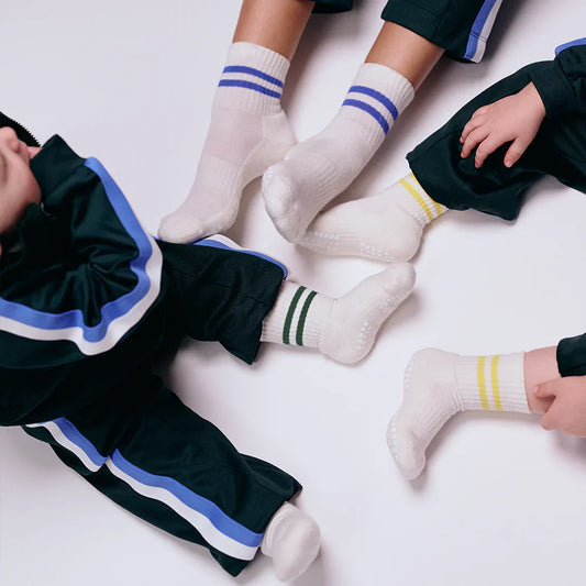 Rutschfeste Sportsocken Blau