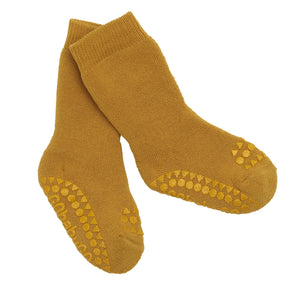 Rutschfeste Socken Mustard