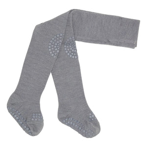 Krabbelstrumpfhose Merinowolle Grey Melange