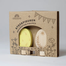 Laden Sie das Bild in den Galerie-Viewer, Steckfigur Osterei Duo Ornament
