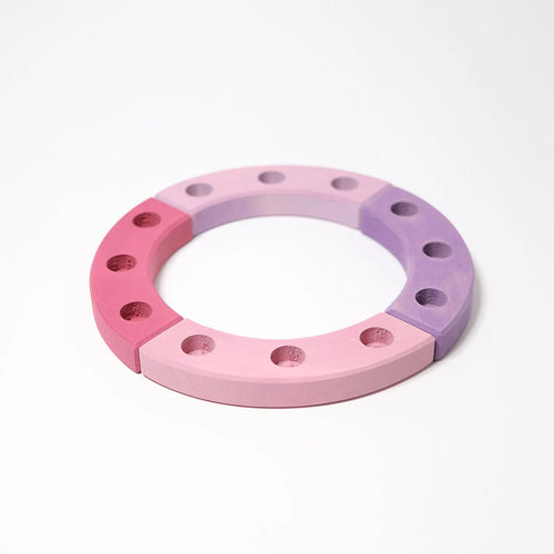 Kleiner Festtagsring Rosa-Violett