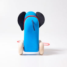 Laden Sie das Bild in den Galerie-Viewer, Elefant Otto blau