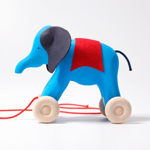 Elefant Otto blau