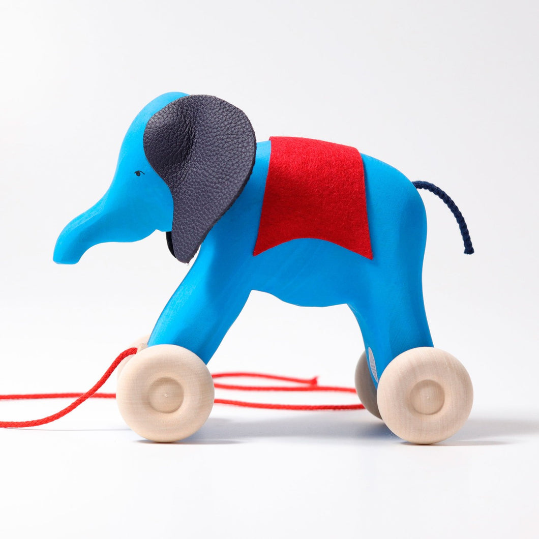 Elefant Otto blau