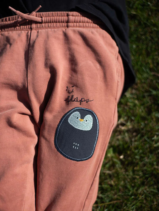 Knieflicken Pinguin