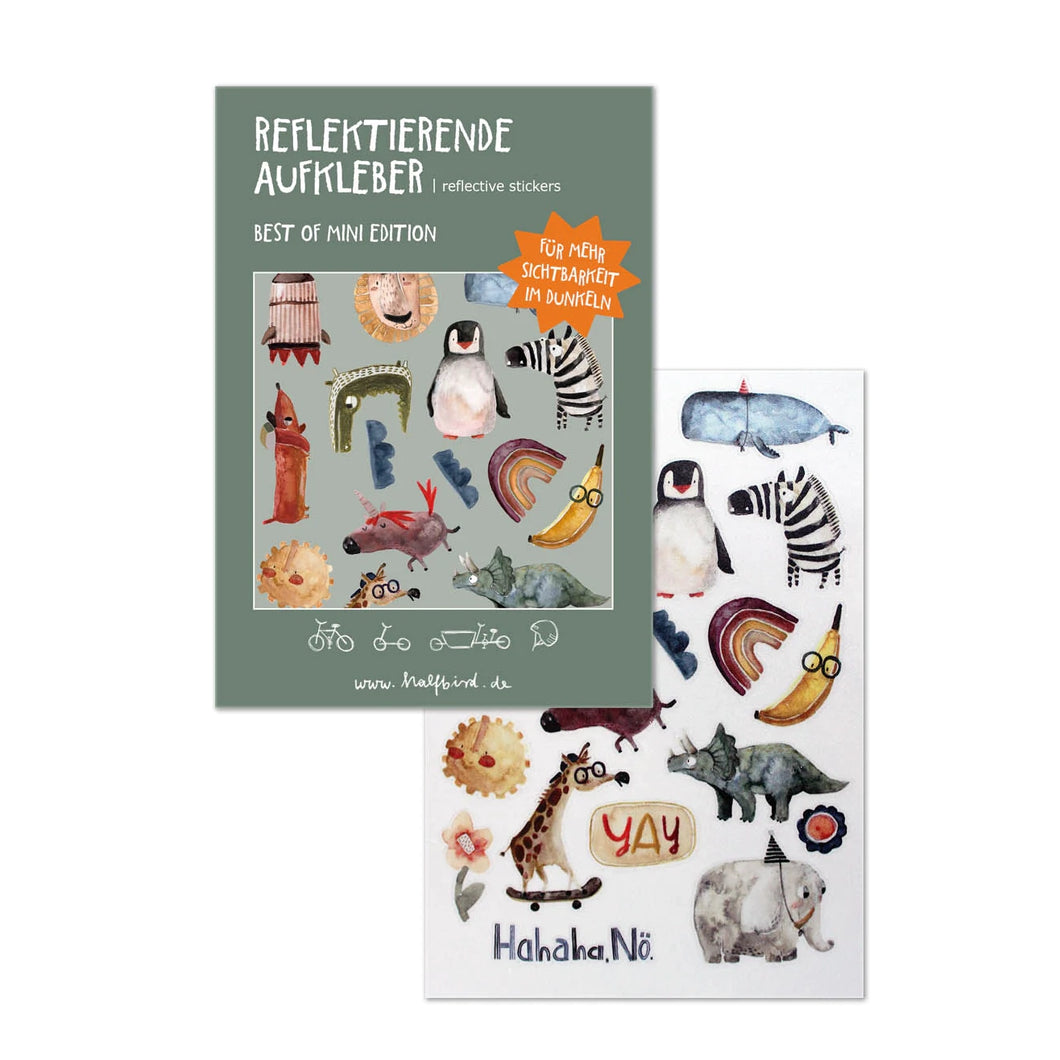 Reflektierende Sticker Set 