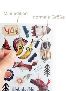Reflektierende Sticker Set "Mini Edition"