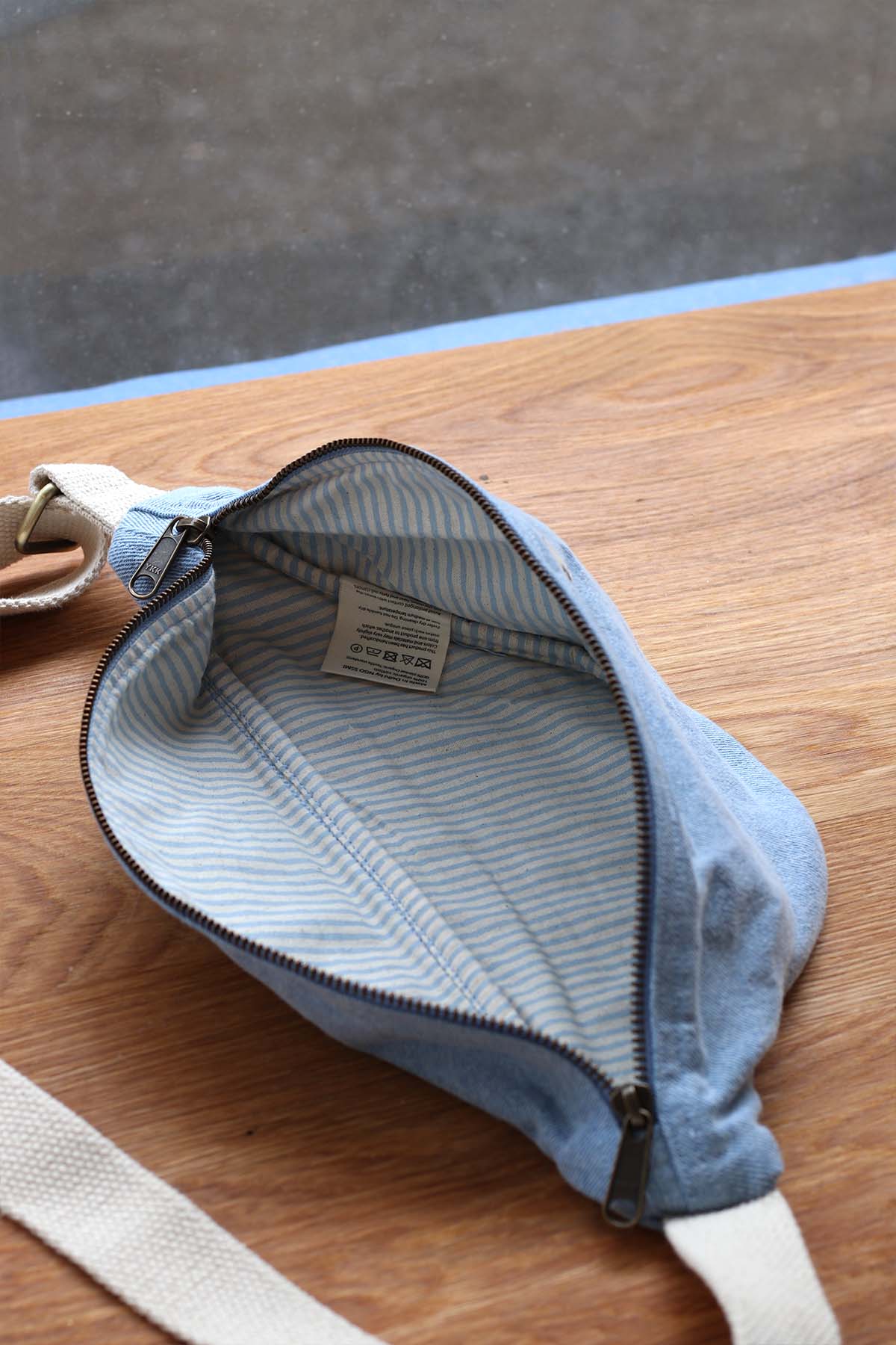 Gürteltasche Olivia Denim Blau